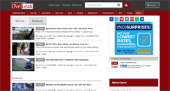 Desktop Screenshot of liveleak.com