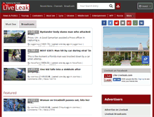 Tablet Screenshot of liveleak.com